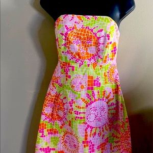 Lilly Pulitzer Mosaic Sun Sleeveless Dress